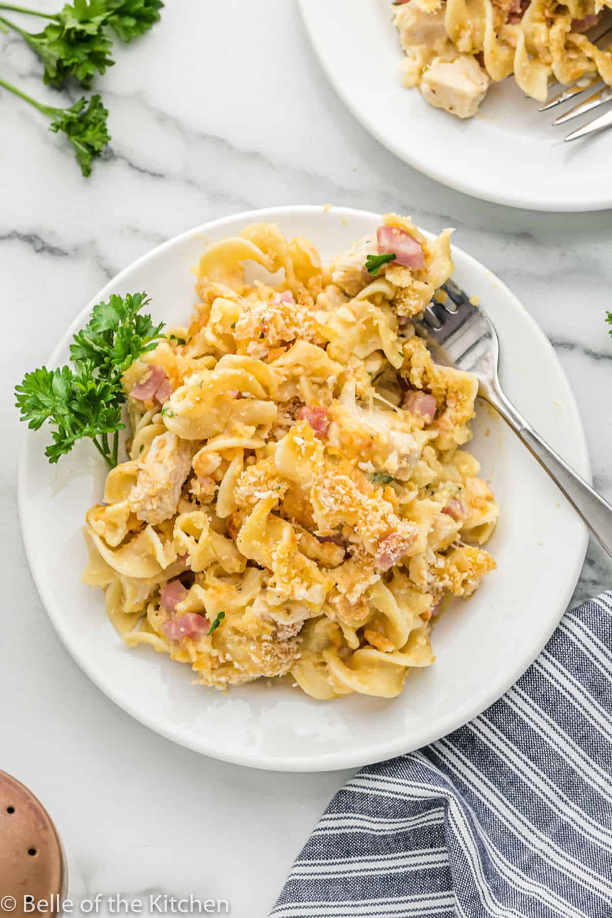 Chicken Cordon Bleu Casserole