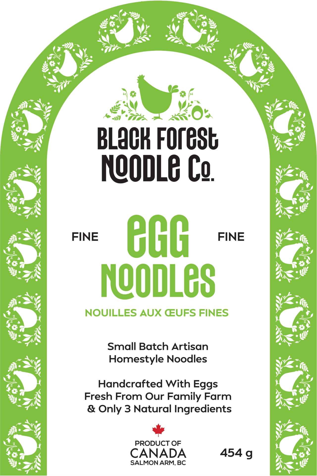 Black Forest Noodles – Fine Black Forest Noodles – Fine