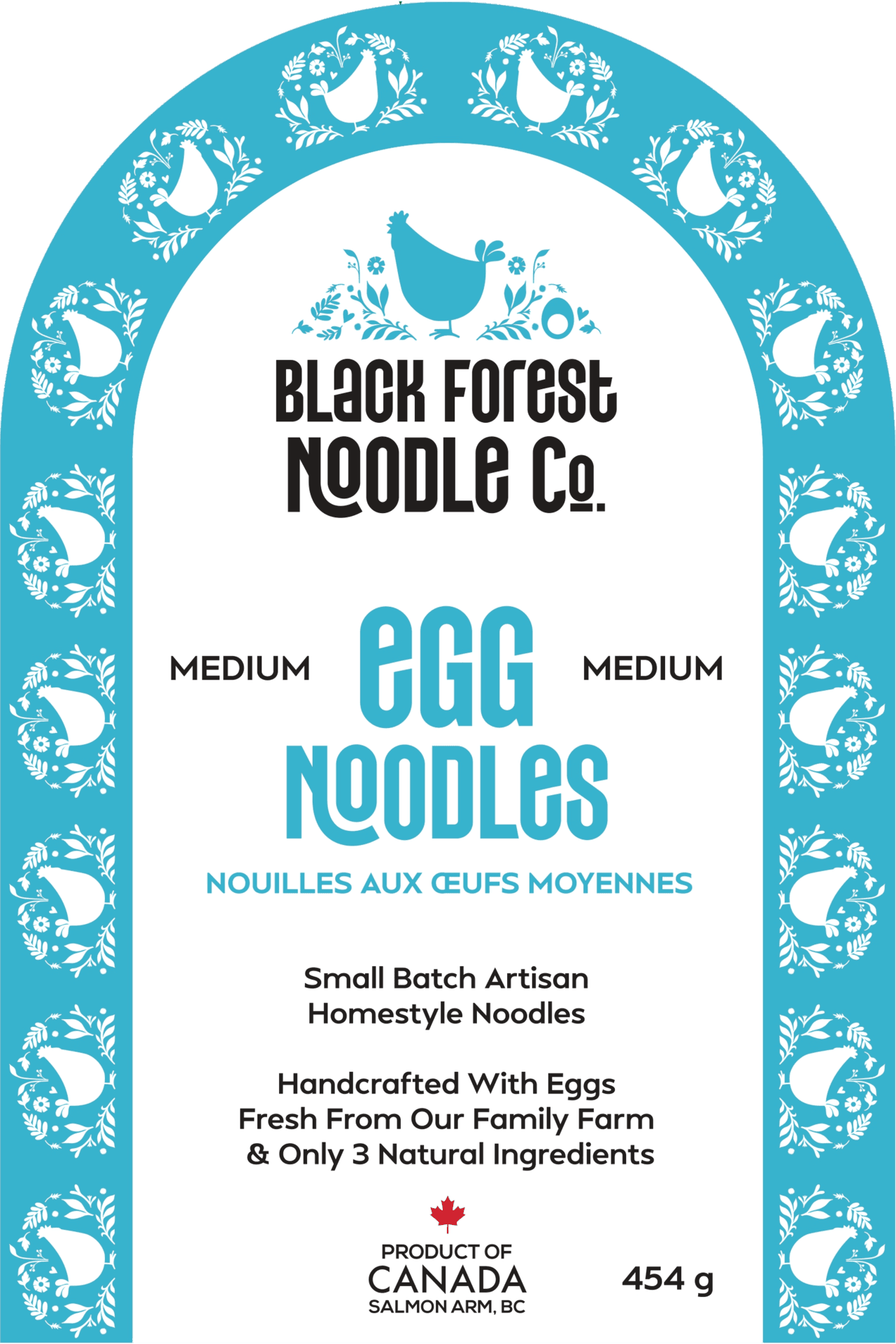 Black Forest Noodles – Medium Black Forest Noodles – Medium