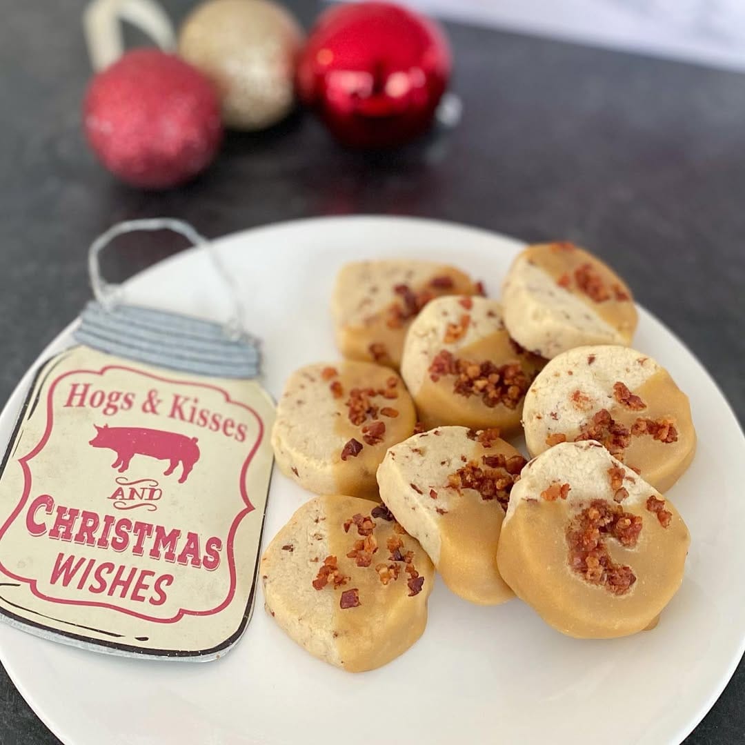 Maple Bacon Shortbread Cookies Maple Bacon Shortbread Cookies