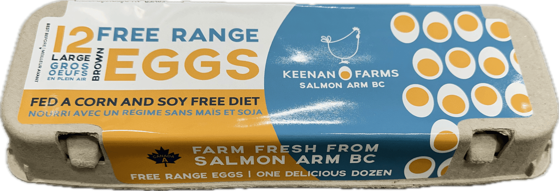 Large Brown Eggs Keenan Large Brown Egg Carton